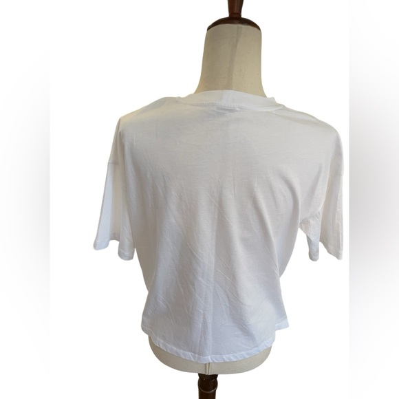 SANDRO Organic Cotton Scarf T-Shirt - Picture 8 of 16